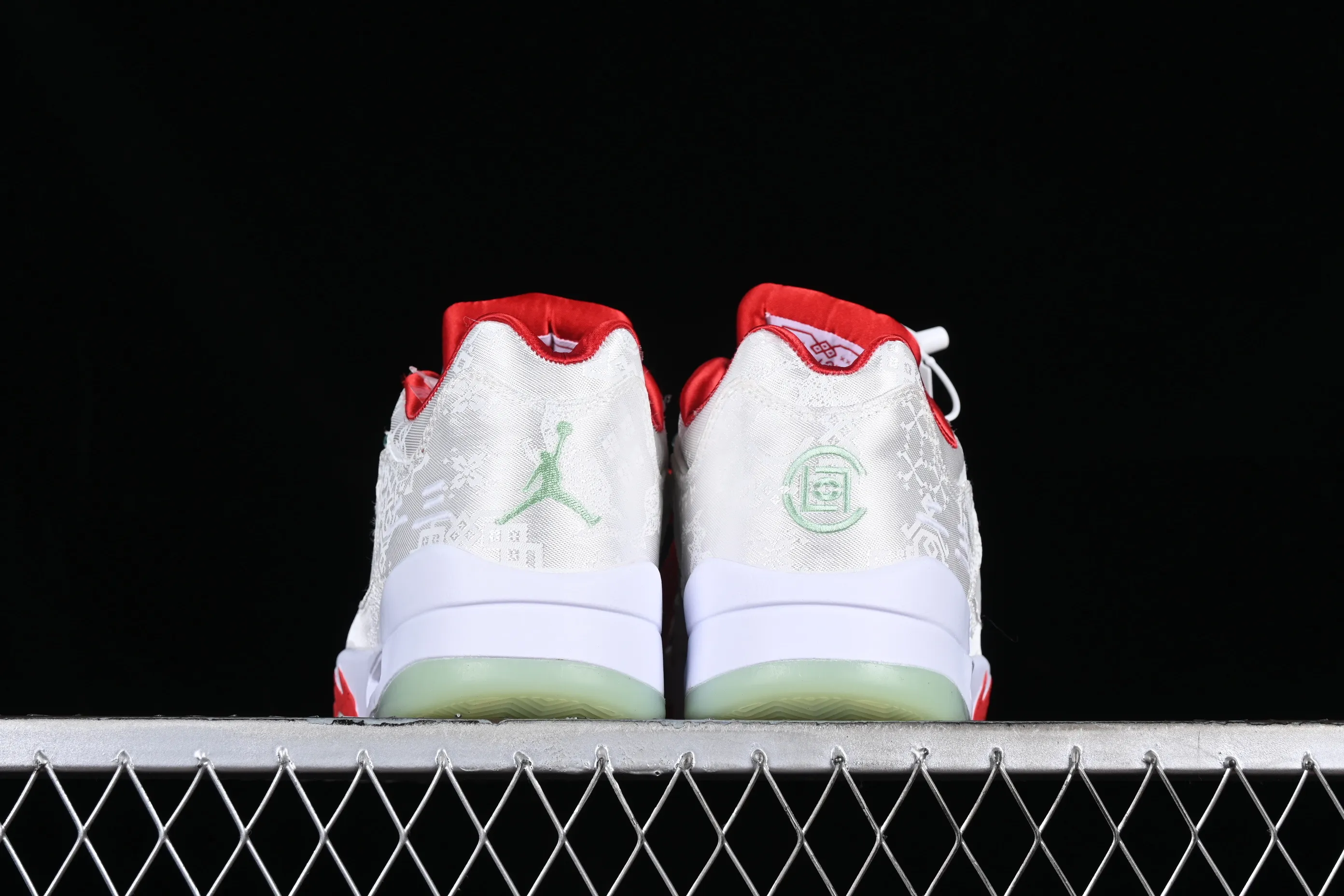 All categories Air Jordan Jordan series basketball shoes Air Jordan 5 Air Jordan 5 Low AJ5 Joe 5 white jade silk low-top basketball shoes DM4640-666